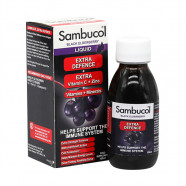 Купить Самбукол экстра защита для взрослых и детей старше 12 лет (Sambucol Extra Defence) сироп 120мл в Казани